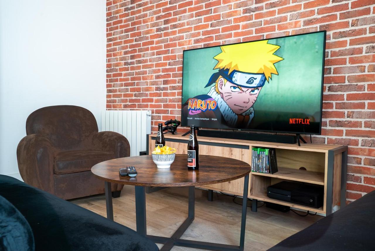 Duplex Lafargue Game Room Baby Foot Salle De Sport Jeux De Societe Limoges Eksteriør bilde